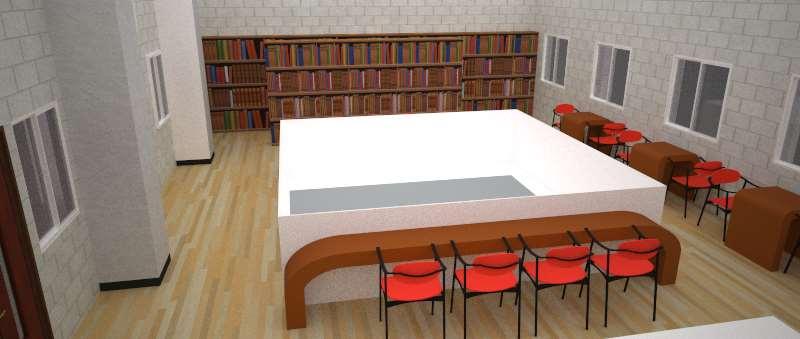 3D VIEWS OF LIBRARY It is