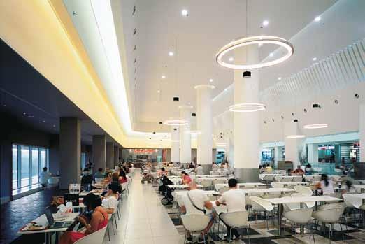 Fact box: Ušće Shopping Center, Belgrade Client: Architecture: Light Planning and Design: Electrical Installation: Lighting Solution: Ušće Shopping Center d.o.o, Belgrade/SRB Chapman Taylor Architetti S.