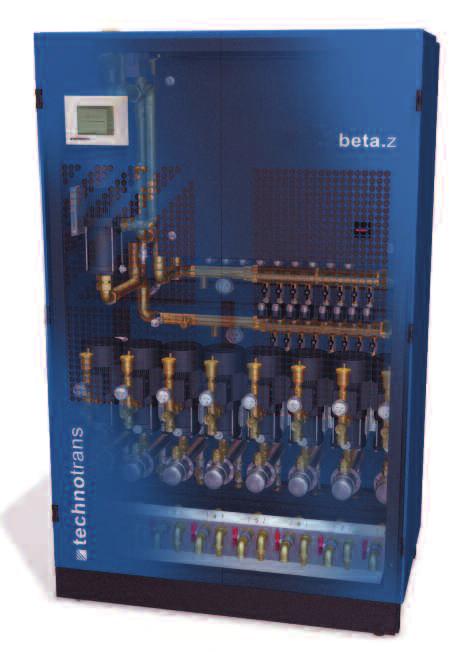 beta.z module Multi-zone temperature control always the right temperature flexible field of application press speed as additional control variable Multi-zone temperature control units enable stable