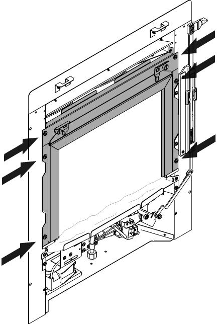 ). 3. Detach the slide unit by removing two screws securing it to the convection box flange (See figure 37). 4. Replace in the reverse order. 16.