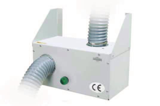 mm - Dimensions W x D x H (mm): approx. 200 x 400 x 200 - Weight: approx. 7 kg Extraction unit Model HF.EA.8677 without extraction air monitoring Model HF.EA.11570 - For installation on a wall - Incl.