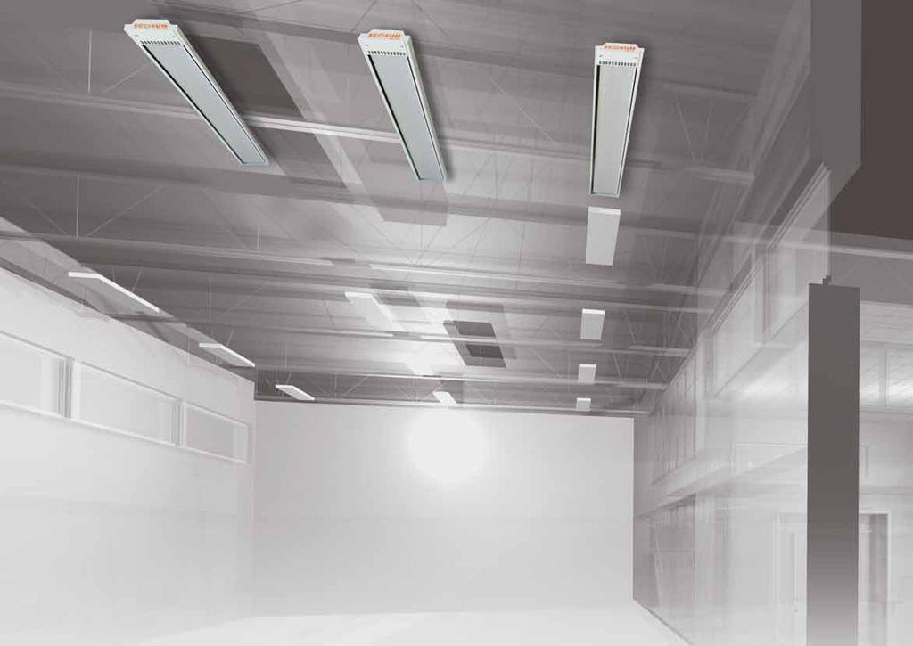 ecosun Ecosun high-temperature radiant panels ECOSUN SB radiant panels are designed mainly for the heating of industrial, storage and agricultural buildings.