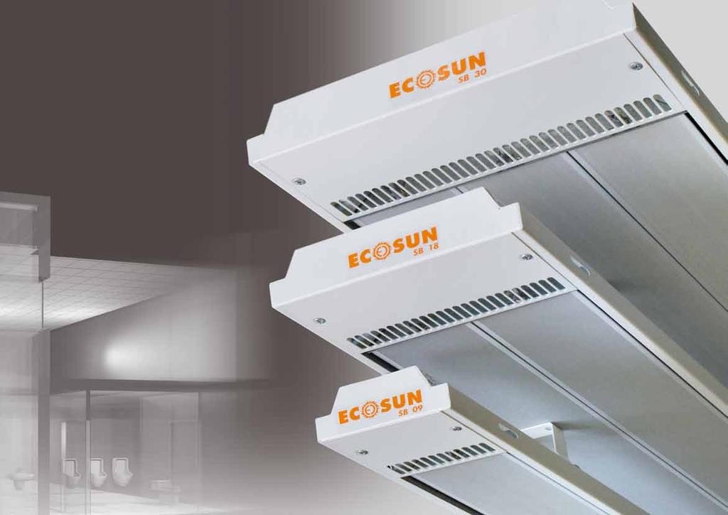 Ecosun SB These panels are available in one to two three element versions with outputs ranging from 0.9 to 3.6 kw.