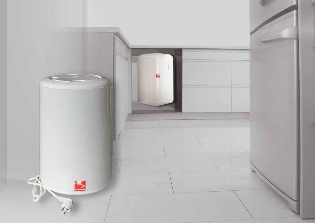 Electric water heaters A wide choice of electric water heaters, ranging from small 10 l units designed for the