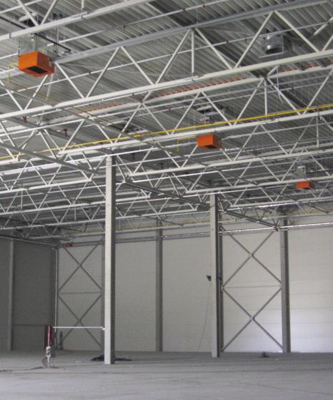 Ideal applications industrial premises and workshops; laboratories; warehouses and