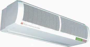 HEAT PUMP RANGE The PHV DXE range of air curtains has been developed in a collaboration between Thermoscreens, the market leading manufacturer of high quality air solutions and the leading