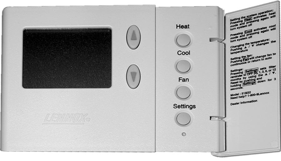 70 69 SETPOINT 64 Figure 2. Display - Home Screen Figure 2 illustrates the HOME screen. Note that an indoor room temperature of 70 F is initially displayed.