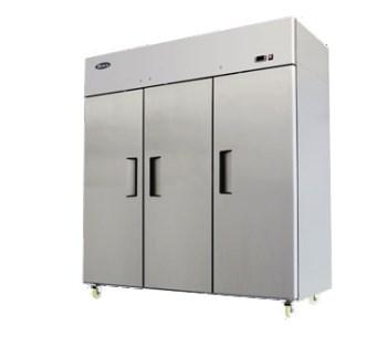 air defrost, steel back, castors, top mounted refrigeration, 115v/60/1 ph, 4.