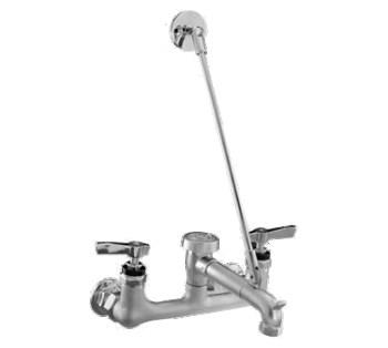 2 gpm aerated stream aerator, built in check valve, chrome plated brass body, low lead compliant, ADA Compliant, NSF (package) PRE RINSE FAUCET