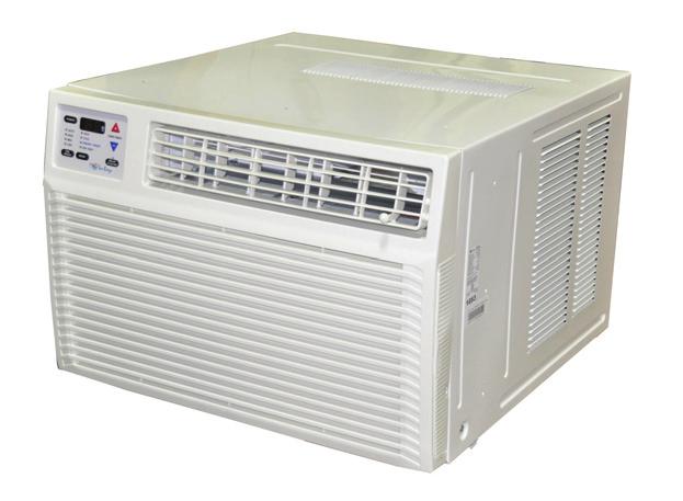 Window Units Heat Pump with Remote FEATURES Multiple Functions - Cooling, Dehumidifying & Fan Ventilation Installation Kit with Expandable Side Panels Retracting Louvers Electrical Requirements NEMA