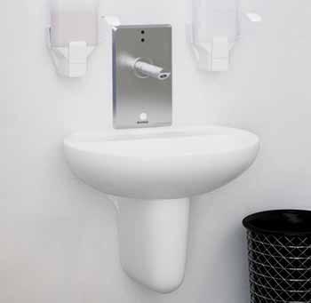 155 8 45 70 120 210 TYPE B WASHBASIN KITS WITH ELBOW LEVER SYSTEM Includes: Basin, Shroud, Plug and Waste, Water Trap, Tap KITB03 FLOOR 8 310