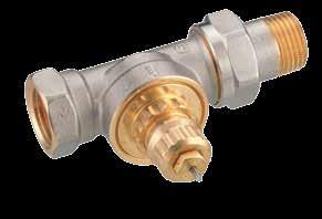 low and is generally insufficient to overcome the resistance of normal 2-pipe radiator thermostats.