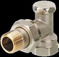 Lockshield Valves Without Drain-Off RLV-S Pattern Type Code No Connection Sizes Pipe Radiator RLV-S 10 003L012100 3/8 3/8 Vertical