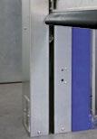 The aluminum slats are available powder-coated in all standard RAL colors. CURTAIN FOR LASER PROTECTION ASSA ABLOY RP2000 was specifically developed for Laser Protection areas.