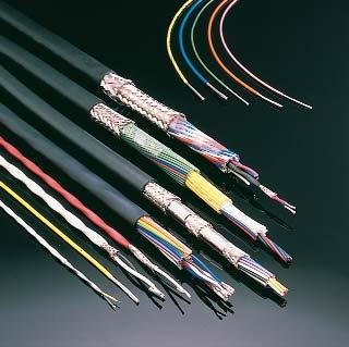 low evolution of toxic fumes and low corrosive by-products Multiconductor (Multicore) Cables Temperature capability: -55 C to 200 C