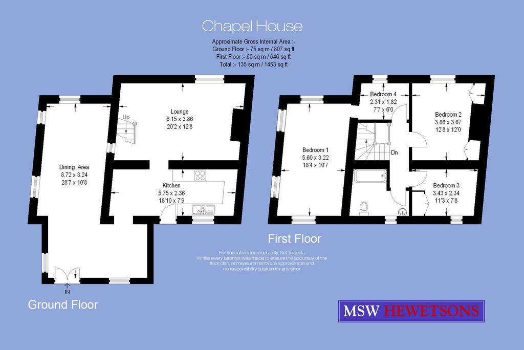 Floor Plans Any areas, measurements or distances are approximate.
