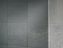 enclosures are supplied with grey shower trays. 1. profile 2.