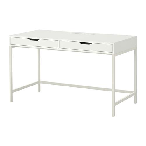 IKEA Pahl desk in white and pink 991.289.43 37 ¾ x 22 7/8 $176.