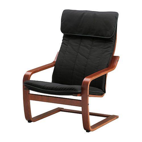 black chair cushion. 091.256.61 $173.70 delivered IKEA Lack wall shelf 401.037.