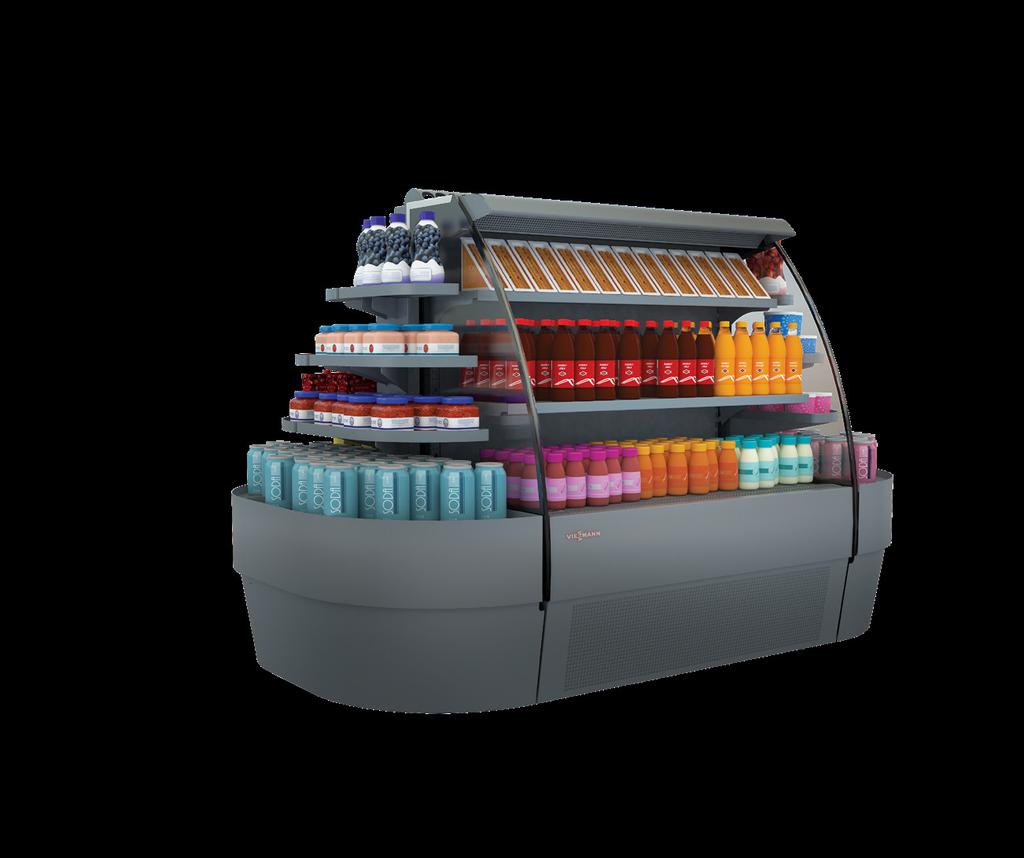 TectoPromo SV2 Deli Low height multideck ideal for fast-moving groceries n Excellent lighting for exceptional good product