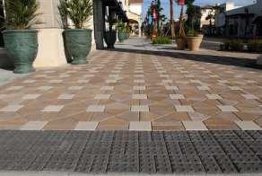 PAVEMENT. Permeable pavement treatments help to retain runoff and improve water quality.