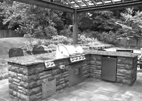 GLO in the GARDEN Hi Neighbors, This morning I was invited to see the new outdoor kitchen at the home of Sally and Gary Shiomichi of 8771 Oxwell Lane.