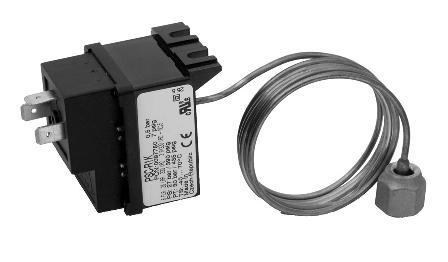Temperature-Pressure Controls PSC Pressure Switch The Flow PSC is a Pressure Switch with fixed switchpoint settings.