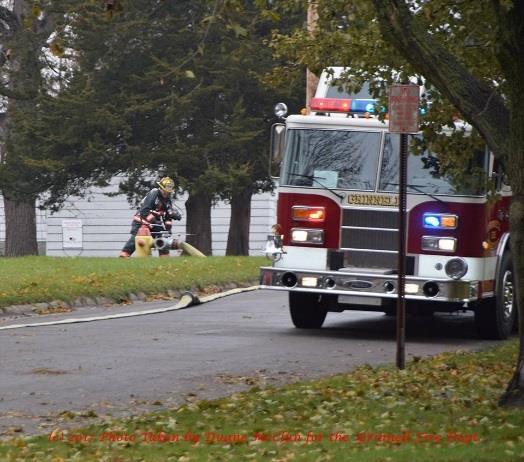 November 12 th Firefighters extinguished a house fire on