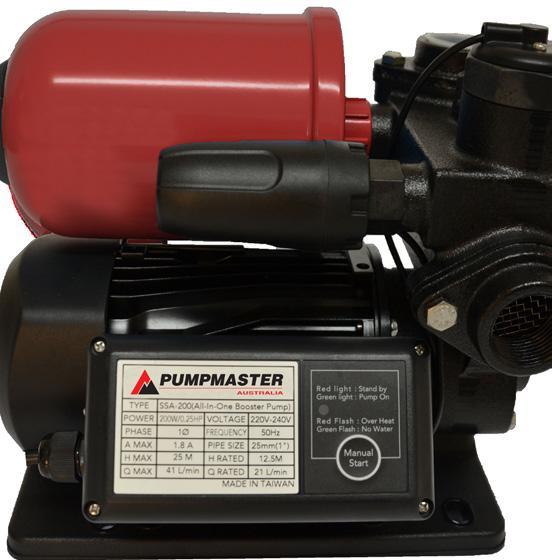 Suitable for above and below ground tanks, this ground-breaking design is the perfect self-priming peripheral pump for the domestic, commercial and small irrigation applications. Self-priming.