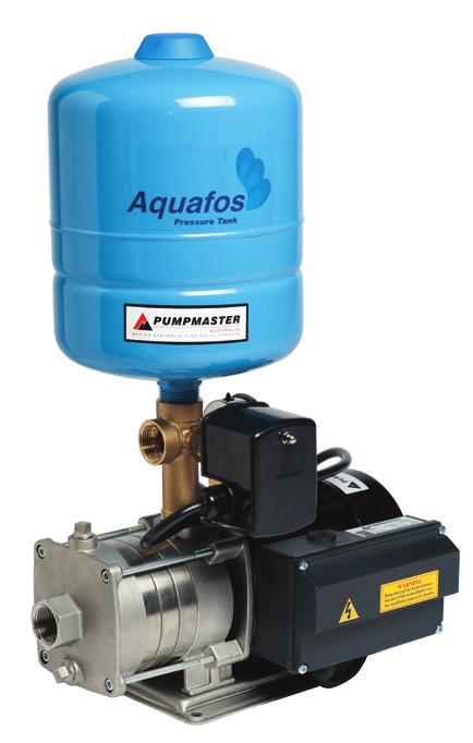 DOMESTIC PRESSURE PUMPS CSS SERIES For use with solar or off-grid applications.