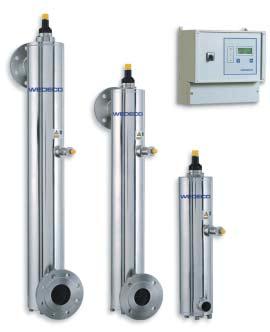 UV disinfection System components Spectrum emission controller (SEC) The new spectrum emission controller (SEC) handles all control and monitoring functions of the UV system.