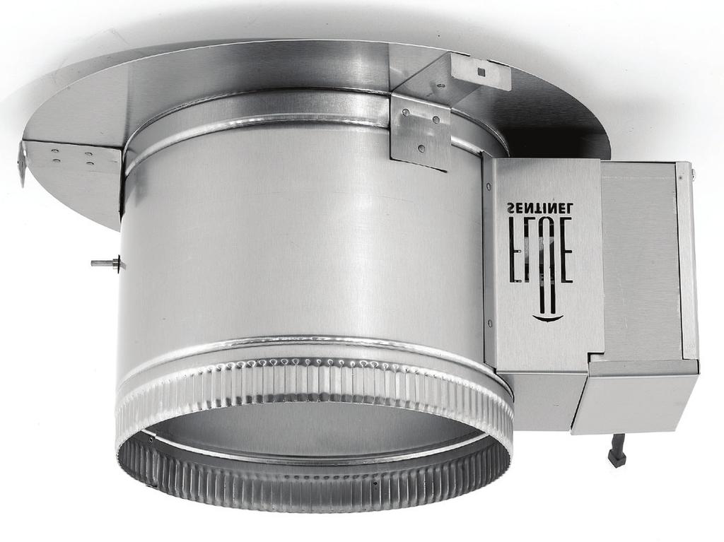 ELECTRONIC FIREPLACE DAMPER Model: FSE Series The Flue Sentinel Electronic Fireplace Damper is designed to increase the comfort and energy efficiency of residential homes with gas-fired fireplaces.