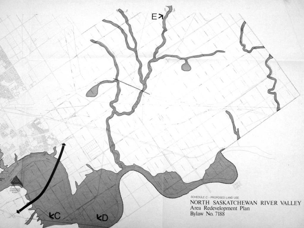 North Saskatchewan River Valley ARP Office Consolidation September 2017 49 *NOTE: This map is a reproduction and is intended for