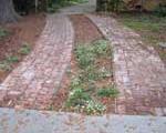 infiltration Impermeable pavers with gravel or grass strips Porous pavers
