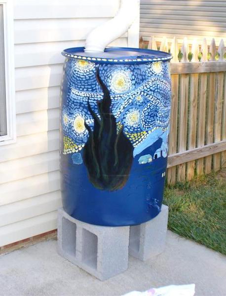 Rain Barrels A not-so-new system to collect & store