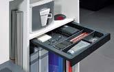 The completely concealed drawer runner is based on the Quadro principle that has proven its worth in