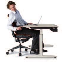 The sit-stand dynamic increases well-being and improves efficiency.