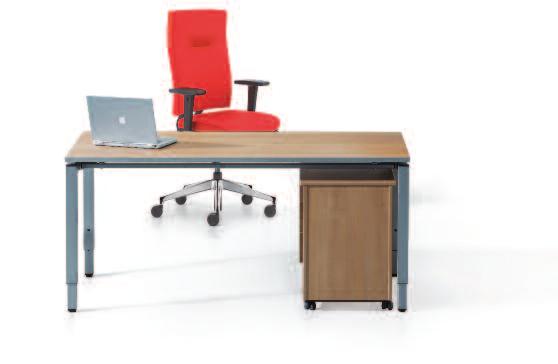 This sustainable and ergonomically mature programme is convincing due to the high flexibility offered by the workplace design, the maximum functions and the variety of optional