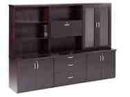 WU6 - Wall units 2400 x 1800mm with glass hinged