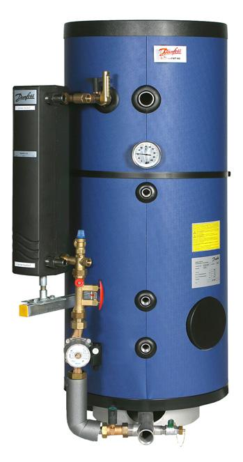 The highly efficient heat transfer of the heat exchangers enable The ThermoDual system to attain low heating water return temperatures across the entire cycle of a tank charge, thus reducing the