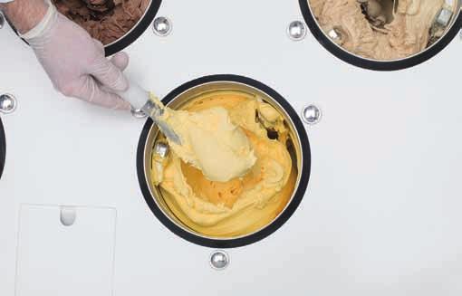A new concept and a new way to produce gelato, without any