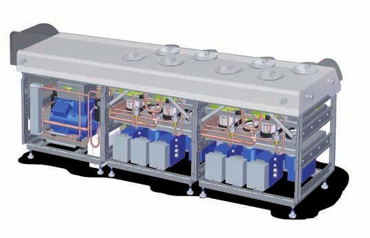 Ideatre. Discover all the advantages. Performance The variable-speed compressor manages the refrigeration load required by each evaporator.