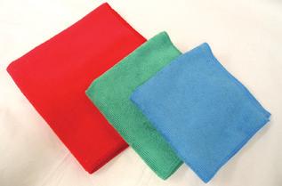 specially designed and knitted for cleaning glass and dust, and can be laundered extensively 652180 All-Purpose Microfiber blue 12 x 12 dz/cs