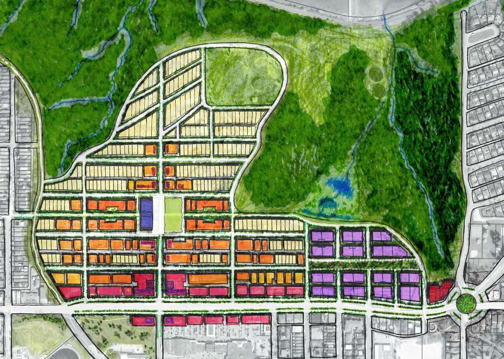 masterplan jobs neighbourhood The design accomplishes a fine grained mix of land uses that includes a commercial district on Hastings St.