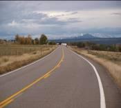 KOP 4 Description: Paved, two-lane highway, SH 145, the Tabequache- Unaweep Scenic Byway. Location: Approximately 0.5 mile west of the Town of Redvale, on SH 145 (see Figure 2).