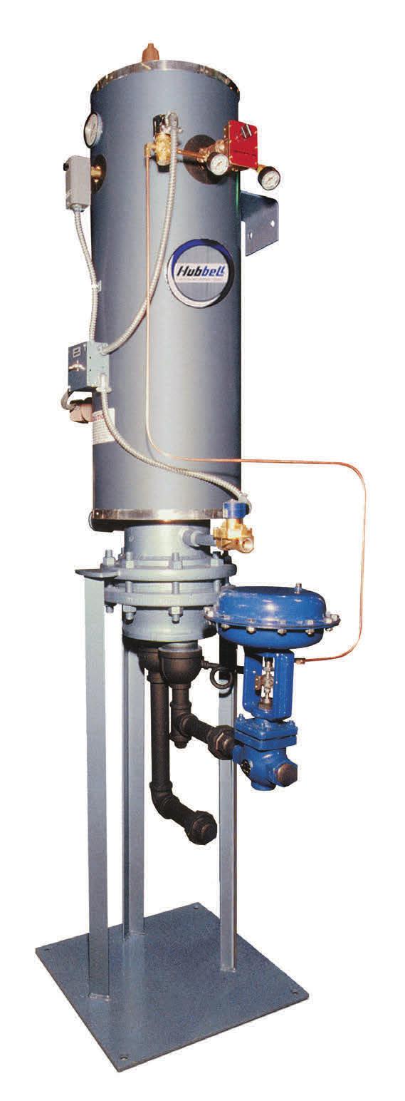 indirect fired water heater which utilizes boiler water or high temperature hot water (HTHW) as the energy source for heating potable water.