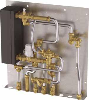 GE556-5 heat interface units are known as modular as one can assemble various components to create an interface unit suitable based on installation needs (control of high or low temperature heating