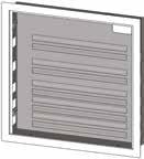 252 GE551 CABINETS GE551-1 FRAMES CODE DIMENSIONS (L x H x D) mm Flush-mounting cabinets in painted sheet metal (RAL9010).