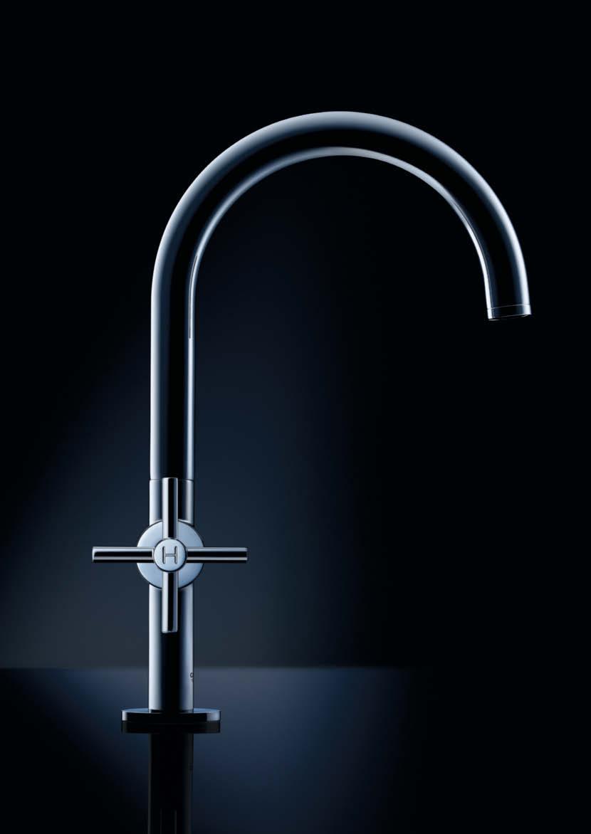 GROHE ATRIO DESIGN STORY PURE, ICONIC GEOMETRY Consider the circle. A staple of natural geometry. A pure form at once soothing and dynamic. A visual metaphor for both, completeness and eternity.
