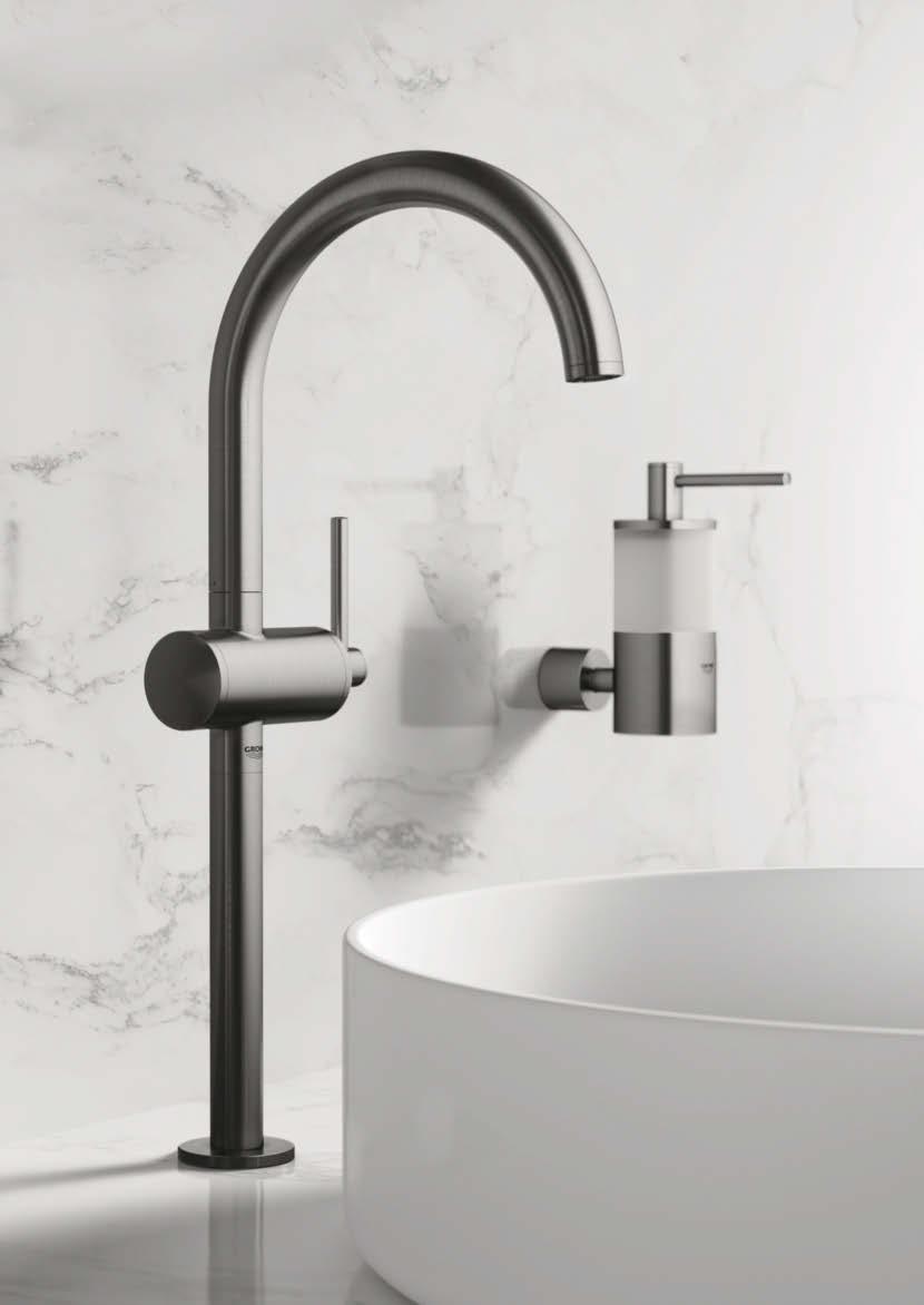 With the new GROHE Atrio collection superlative ease of use and guaranteed longevity come as standard.